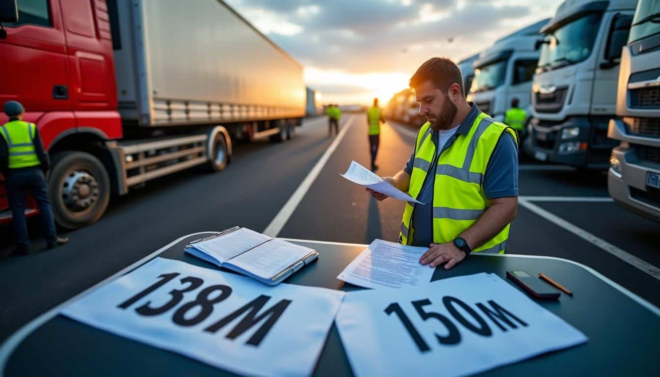 Illustration: Comprendre les coefficients 138M et 150M dans la classification du transport routier