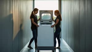 Transport de la machine à laver sans bloquer le tambour : guide pratique