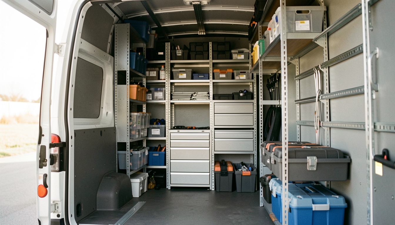 Bien choisir le rangement d’un camion utilitaire