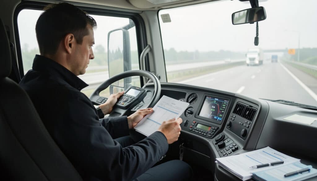 Durée maximale de service d’un chauffeur routier