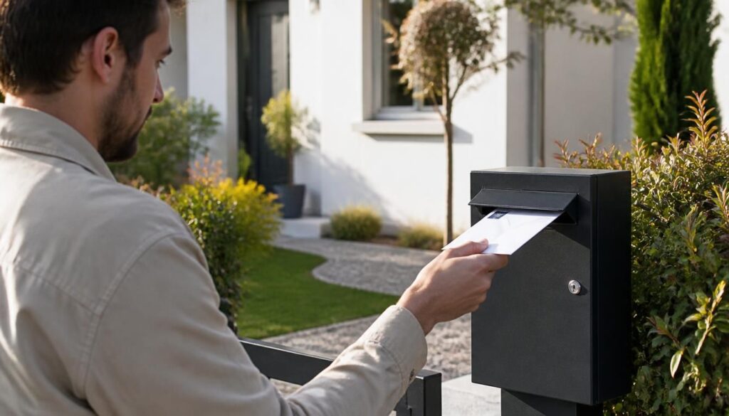 Envoyer une lettre avec La Poste depuis sa boîte