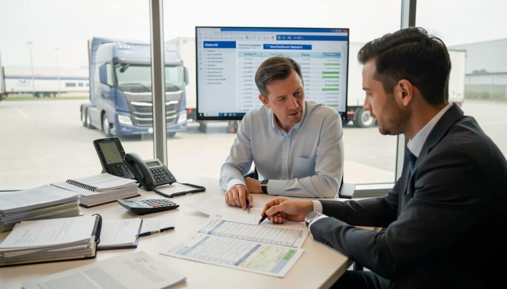 Taux horaire dans le transport routier et grille de paie